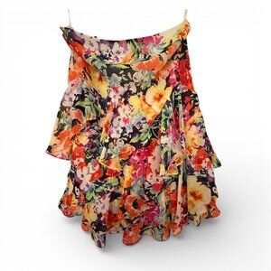 Ralph Lauren Floral Ruffle Skirt – Size 14 Petite
